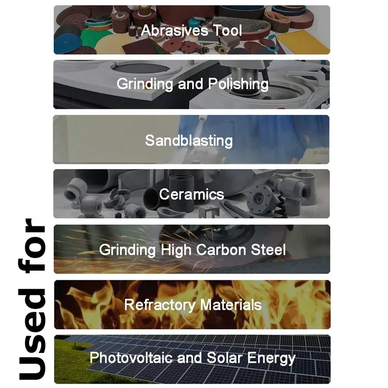 500 г черный карборунд шлифовальный порошок Grit60 ~ 5000 для вибрационной машины