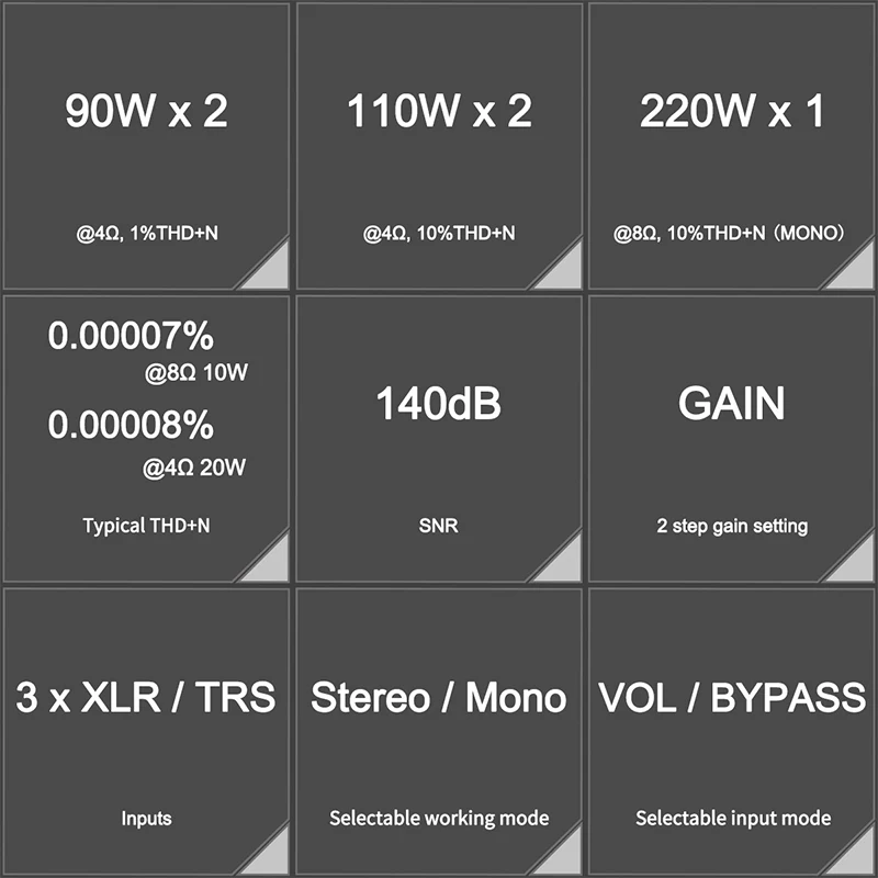 Усилитель мощности HX LA90