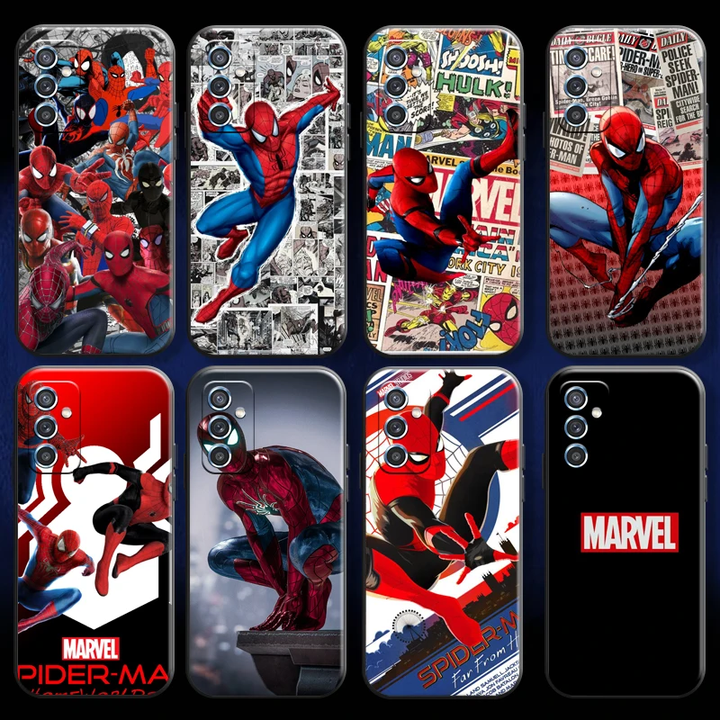 

Marvel Iron Man Venom Spider Man For Samsung A11 A21S A31 A32 A41 A51 A71 A52 A72 4G 5G Phone Case Funda Silicone Cover Back