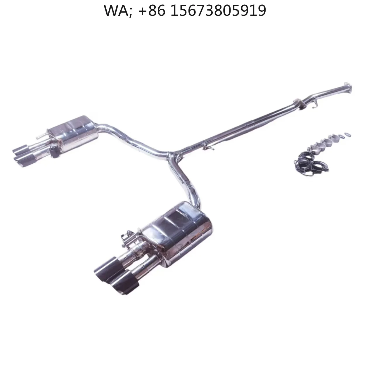Фото Для Kia K5 GT Kaken 2.0T 2.5L 2020-2024 годов выпуска: выхлопная система Valvetronic из нержавеющей стали 304 с глушителем №1