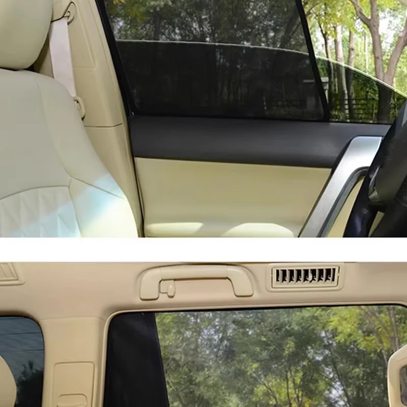 Фото Солнцезащитные сетки-шторки для окон автомобиля MG4 EV Urban Accessories AH4EM 2025 2026 2027: защита от УФ-лучей и бликов №5