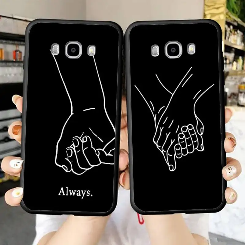 

Girls Bff Best Friends Forever Always Phone Case for Samsung J 2 3 4 5 6 7 8 prime plus 2018 2017 2016 core