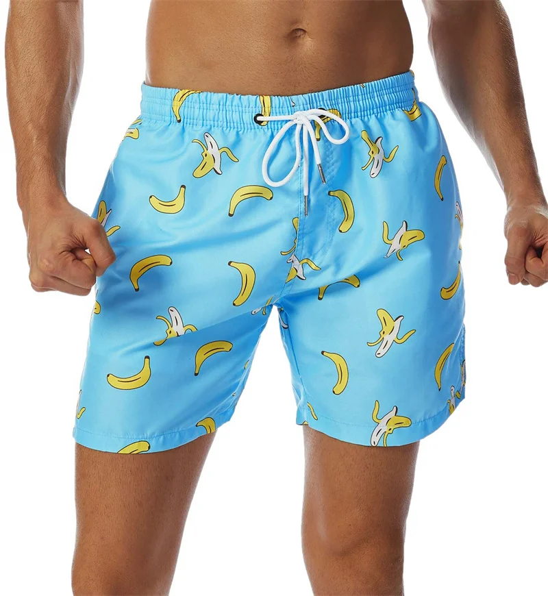 

Simple Pineapple Graphic Beach Shorts Pants Men 3D Printing Surf Board Shorts Summer Hawaii Swimsuit Swim Trunks Cool Ice Shorts