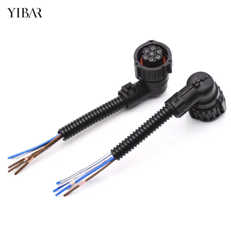 

1Pcs 7 Pin Car Plug Socket Truck For Tail Light Connector Wire 7-Hole J6 Socket Auto Accessories