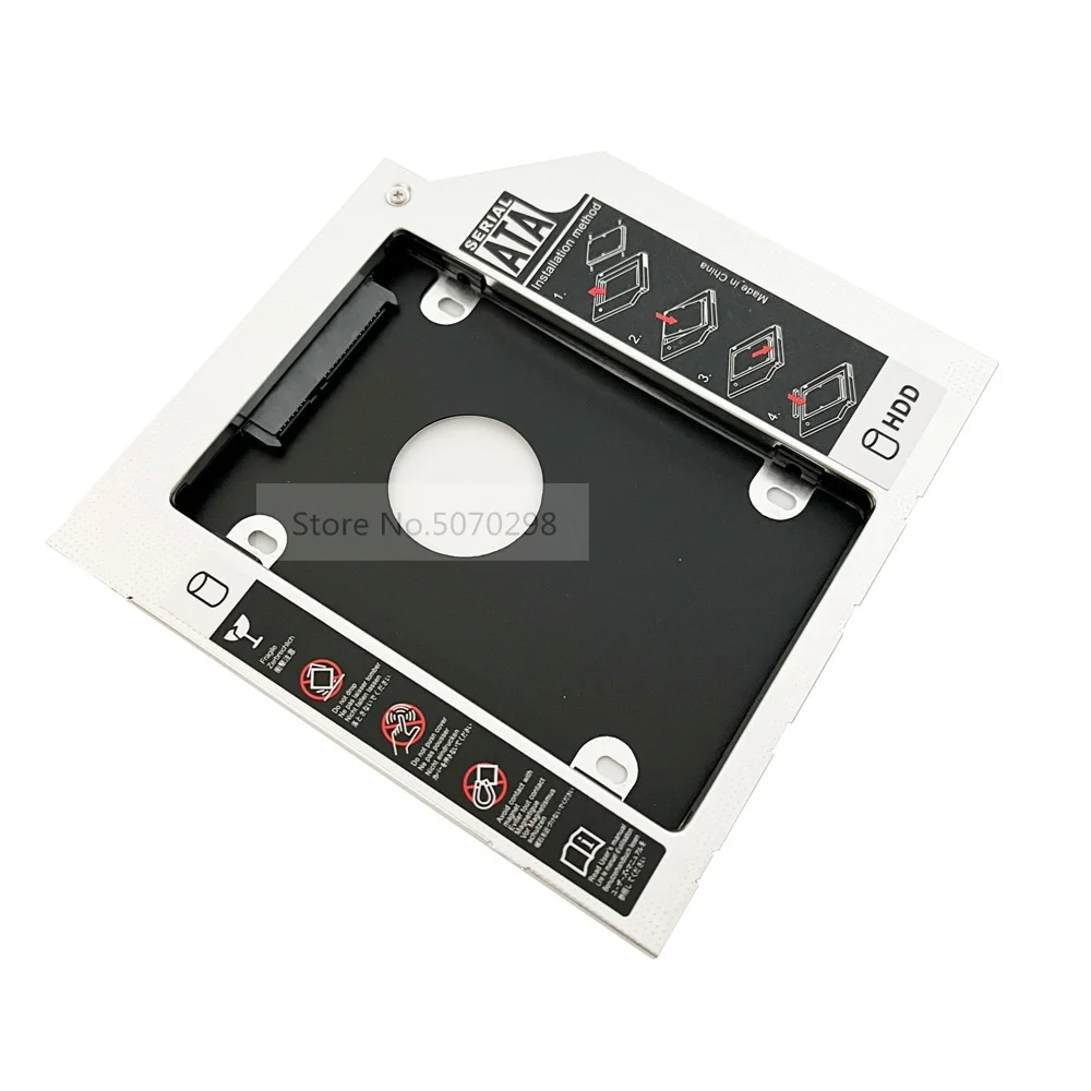 SATA 9 5 мм 2nd HDD SSD жесткий диск Оптический отсек Caddy рамка Корпус для TOSHIBA SATELLITE C55-A