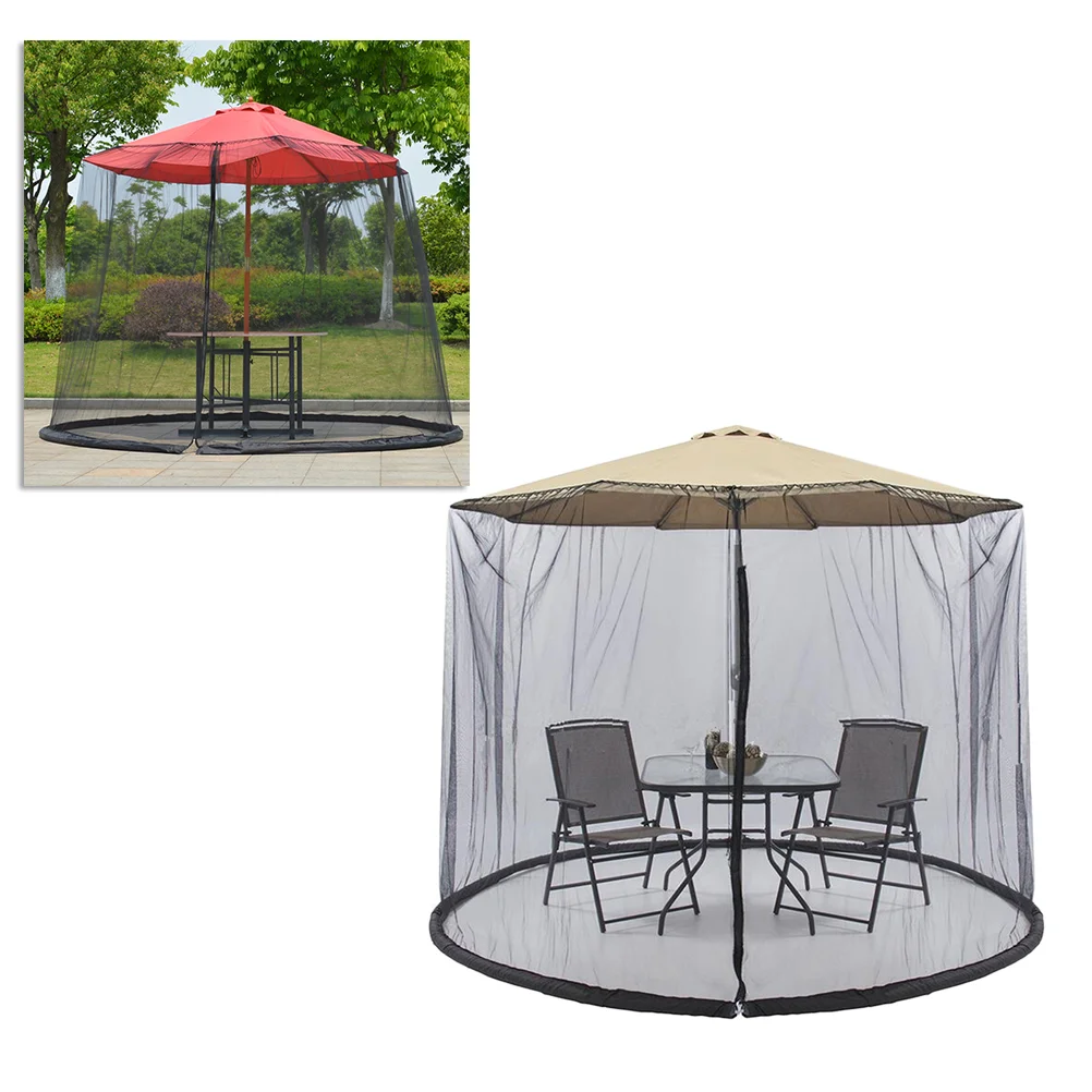 

300 x см Зонт москитная сетка зонты для внутреннего дворика сетчатый портативный Экран