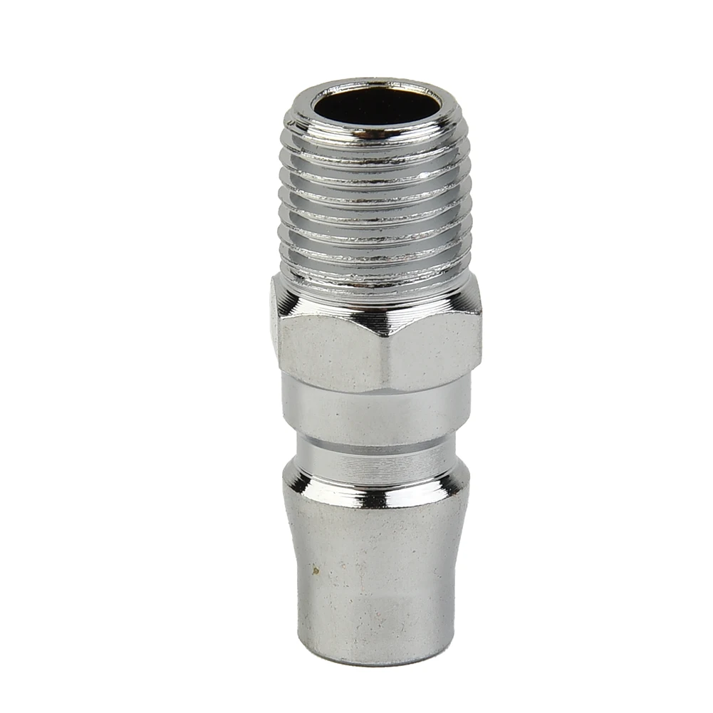 

Brand New Durable High Quality Practical Thread Adapter NITTO Male With 1/4inch BSP Male W:15 H:15 L:50 Male Coupler