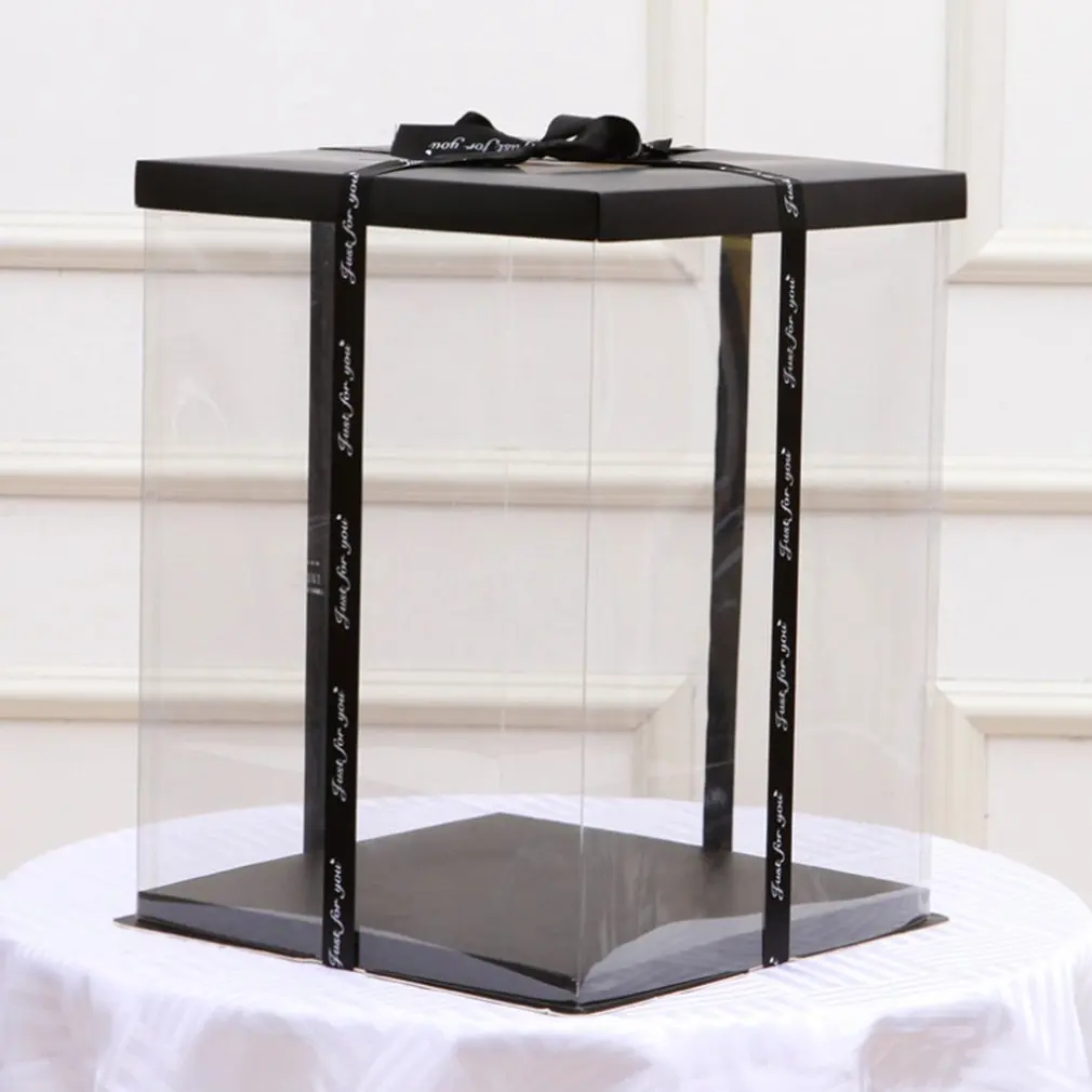 

Love Rose Bear Gift Box Creative Birthday Gift Box Hug Rose Bear Gift Box Valentine's Day Transparent Gift Box