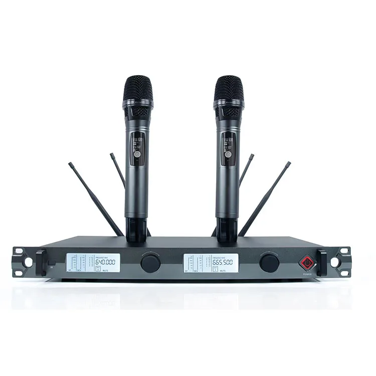 Цифровая профессиональная сценическая беспроводная микрофонная система UHF True