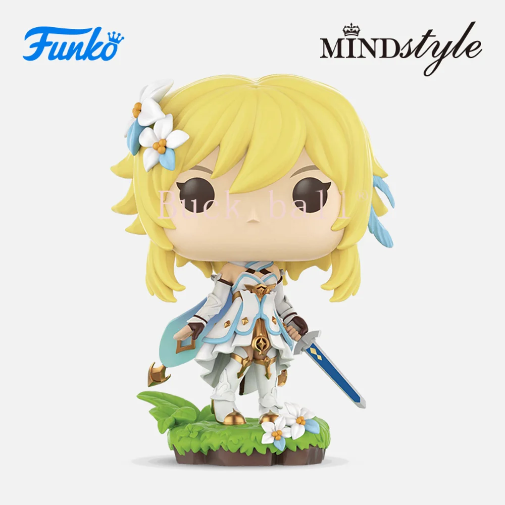 Оригинальная фигурка Funko Pop Genshin Impact Keqing Lumine Aether Diluc Hilichurl Paimon Kawaii игрушки подарки