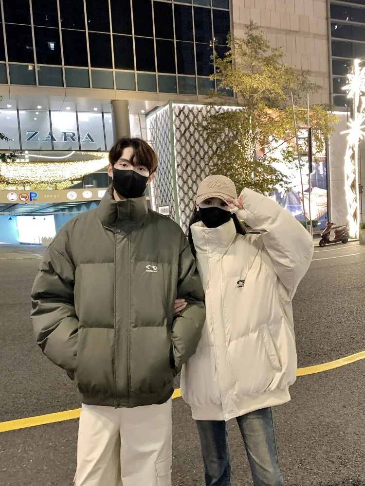 Пуховик с хлопковой подкладкой мужская новинка 2024 осенне-зимняя утолщенная