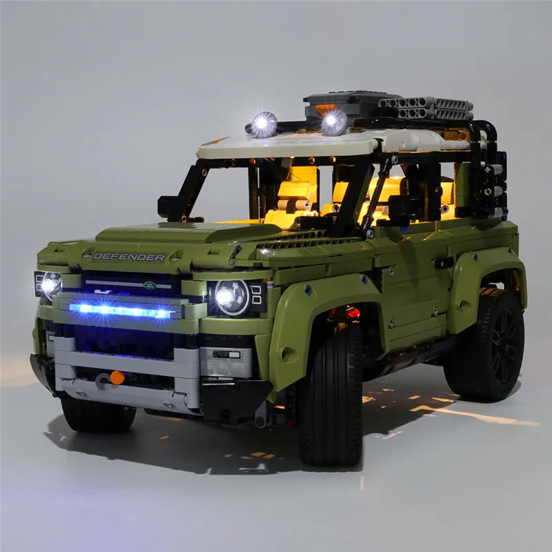 

Technical Land SUV Rover Defender Car Model 93018 Building Blocks Bricks Educational Toys For Children Birthday Christmas Gifts