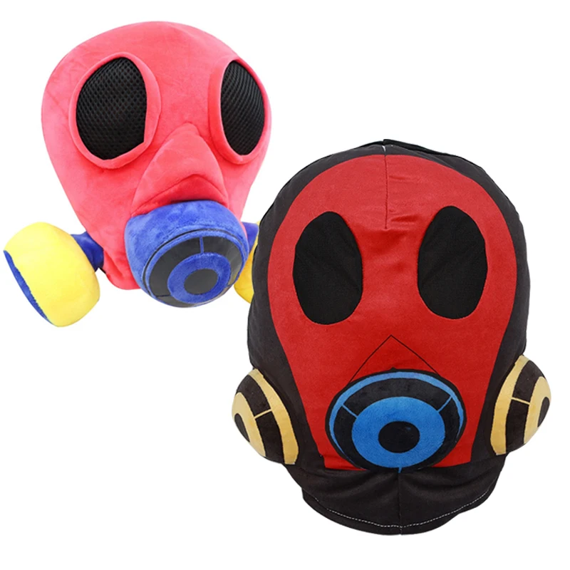 

Poppy Game Trailer Chapter 3 Gas Mask Plush Toy Cosplay Full Coverage Character Helmet Machine Mask For Kids Fans Gift