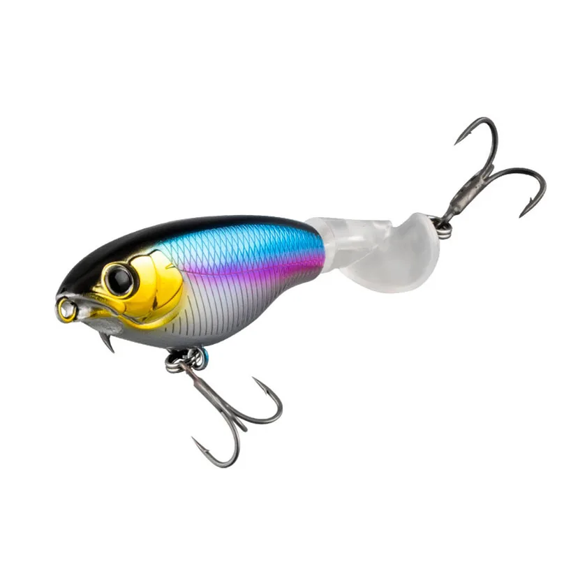 

1Pcs Topwater Whopper Popper Fishing Lure Isca Искусственный 6g 10.5g Leurre Peche Вращающийся Хвост Воблер Рыболовные Приманки Crankbait