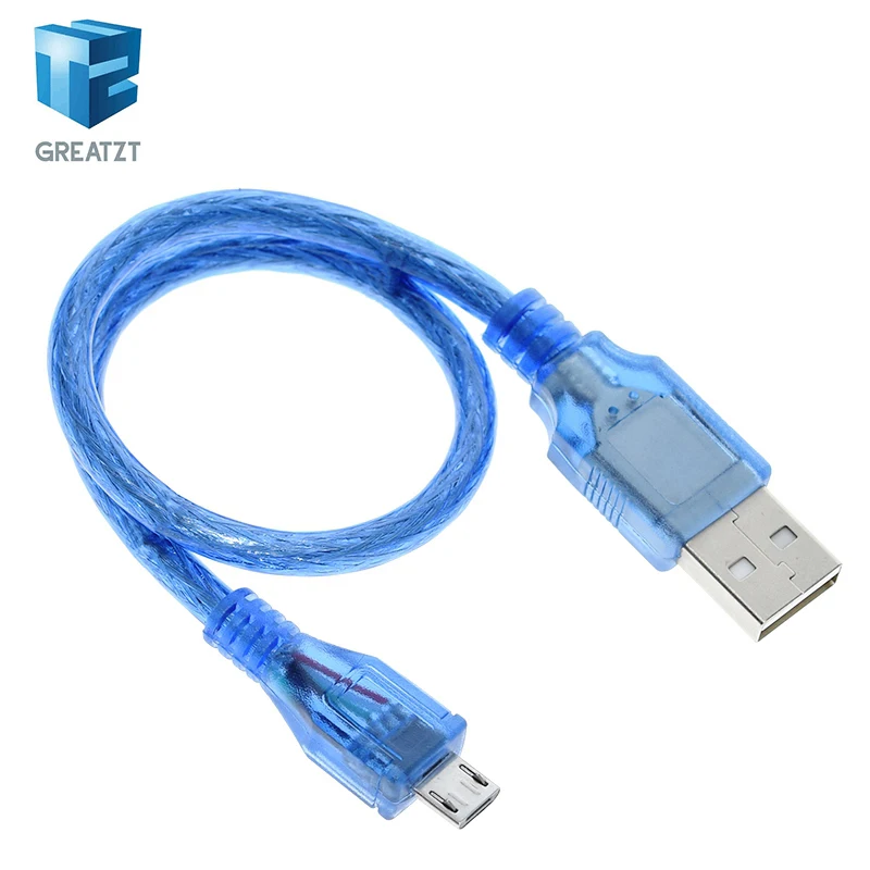 USB-кабель 30 см 0 3 фута для Leonardo/Pro micro/DUE высококачественный тип A Micro USB м Arduino