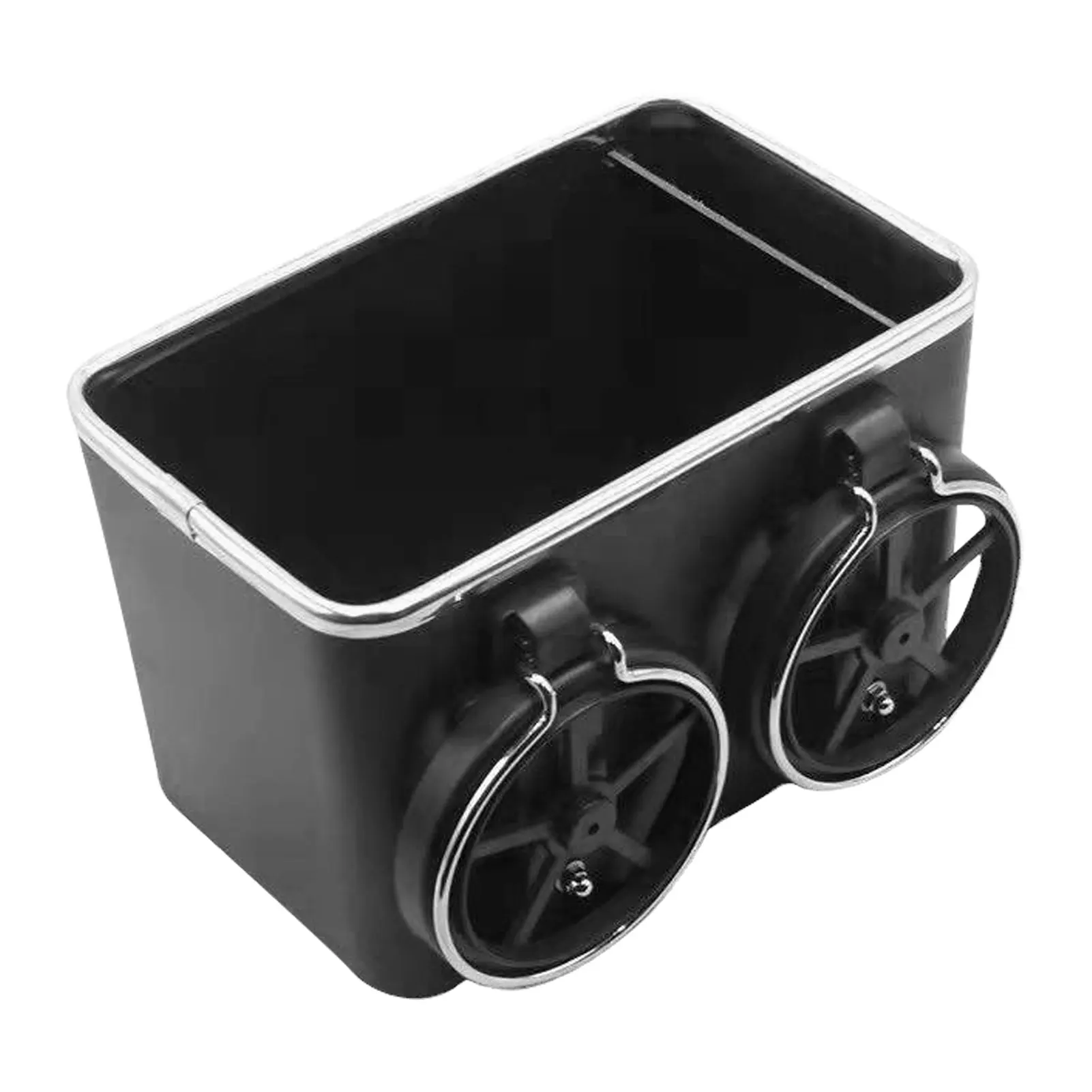 

Multifunctional Car Cup Holder Car Tissue Storage with Cup Holder Drink Bottle Can Phone Keys Organizer Storage Auto Accessory