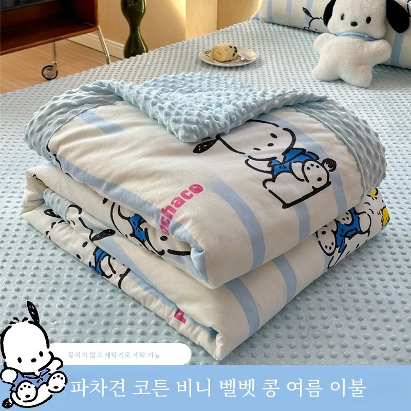 Хлопковая шапка-бини Pacha Dog Class A бархатное летнее одеяло хлопковое детское