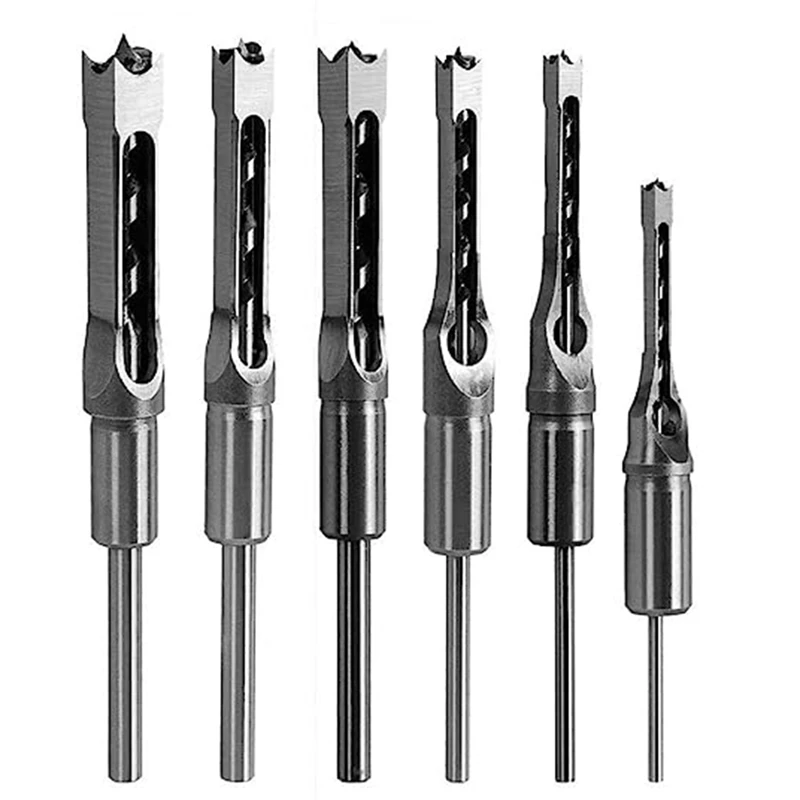 

Woodworking Square Hole Drill Square Mortise Drill Mortise Chisel Carpentry Open Mortise