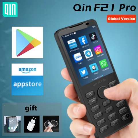 Глобальная версия Duoqin телефон F21 Pro Dualversion Google и AMZN f21pro Android 11 смартфон маленький мобильный телефон Бесплатная доставка