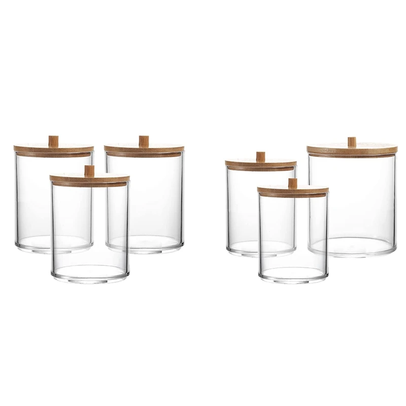 

Диспенсер Qtip для ватных шариков, банки для аптеки для ванной комнаты, органайзер для хранения и макияж для туалетного столика