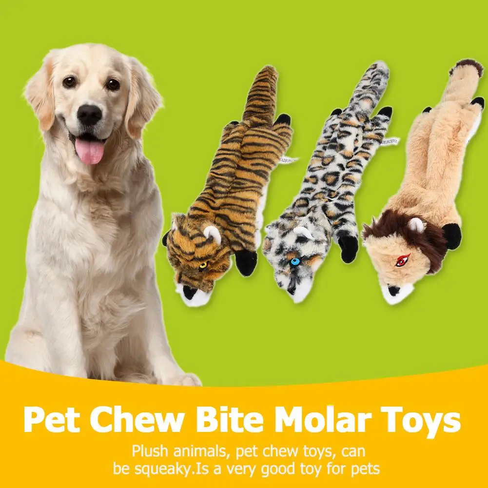 

Pet Dog Toy 45cm Cute Animals Plush Squeak Funny Dogs Bite Resistant Molar Toys with Sufficient Durability and Toughness