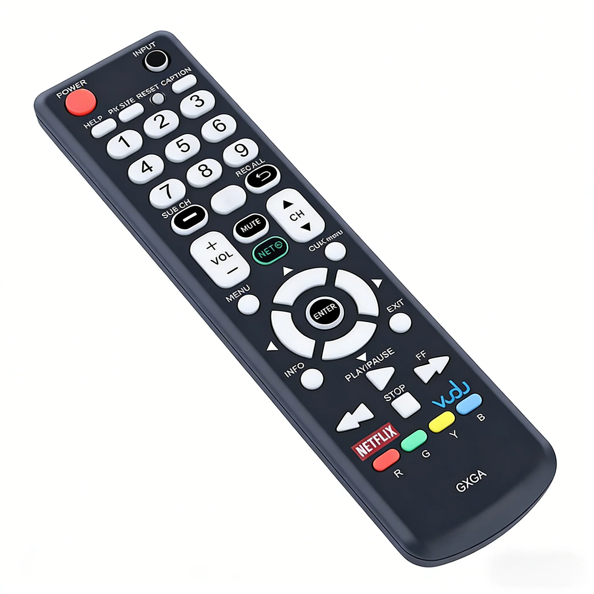 Новый сменный пульт дистанционного управления для телевизоров Sanyo GXGA, совместимый с моделями DP46861, DP42861, DP46862, DP42862. (art.: 3920dbbc5d9ec) - 3920dbbc5d9ec