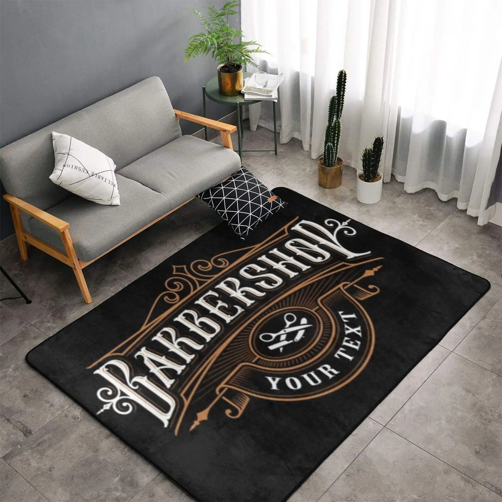 

Парикмахерский ковер, коврики для спальни, коврик для ног, чехол со слоном, защитный ковер для гостиной, украшение для гостиной