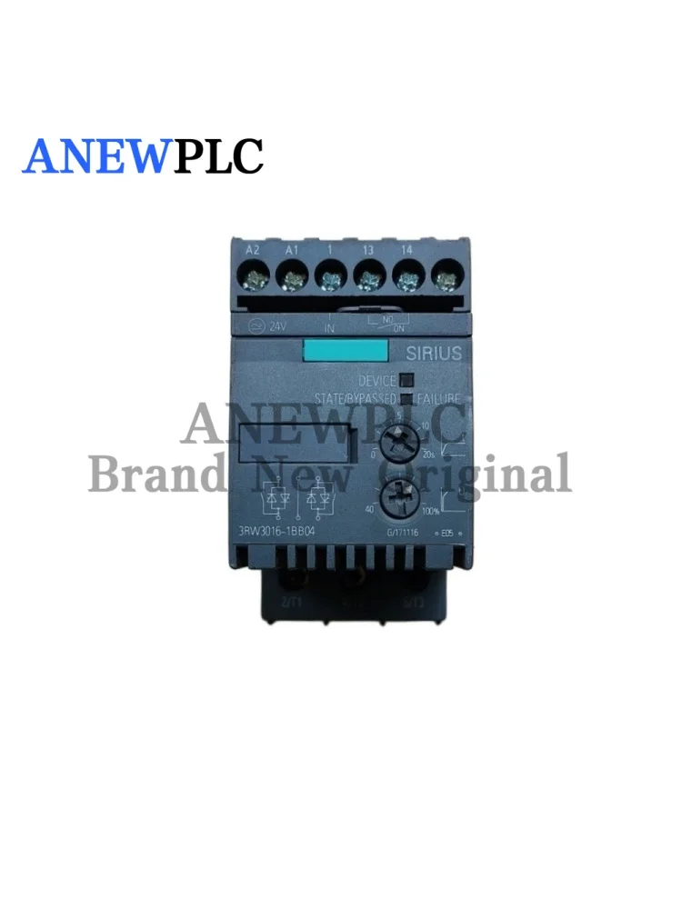 Фото Новый модуль ПЛК 3RW3016-1BB04 3RW30161BB04 SIRIUS S00 9 A 4 kW/400 V №4