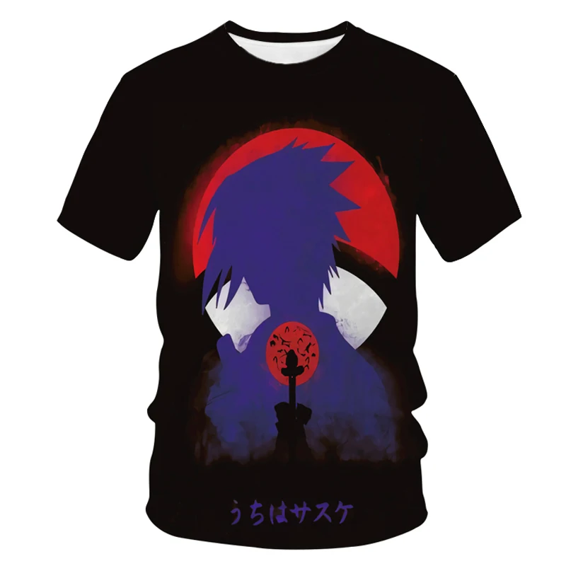 

Футболка Мужская/женская оверсайз с 3D-принтом из японского аниме «Наруто»