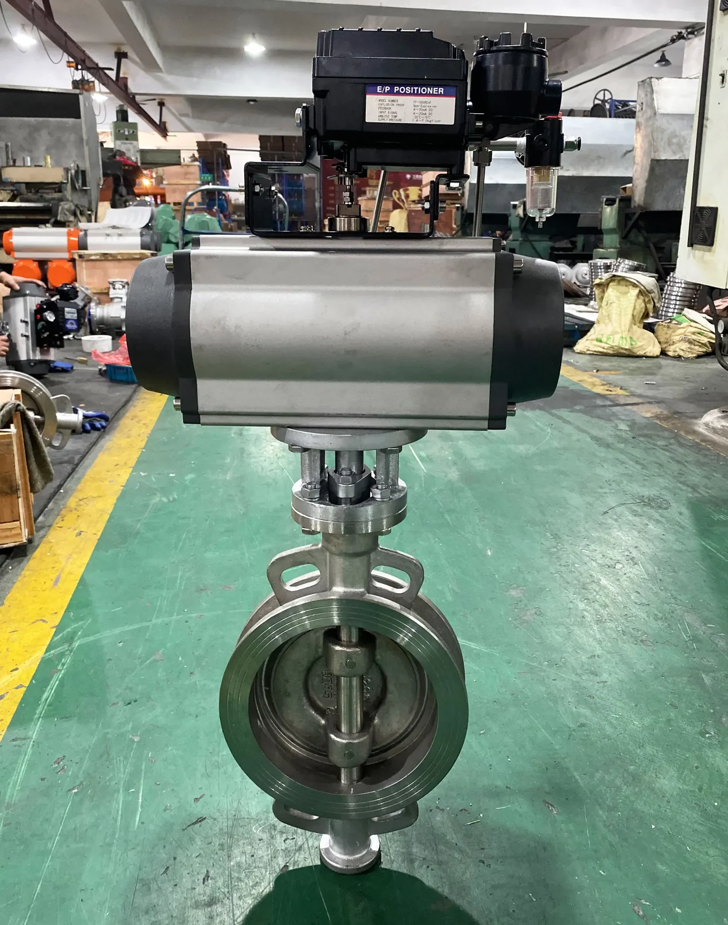 Интеллектуальный поворотный линейный или интеллектуальный регулирующий клапан