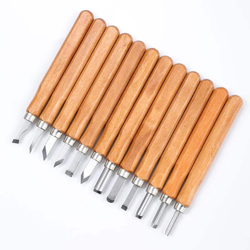 

3/4/5/10pcs Professional Wood Carving Chisel Knife Hand Tool Set For Basic Detailed Carving Gouges Woodworking Tools Hand Tool