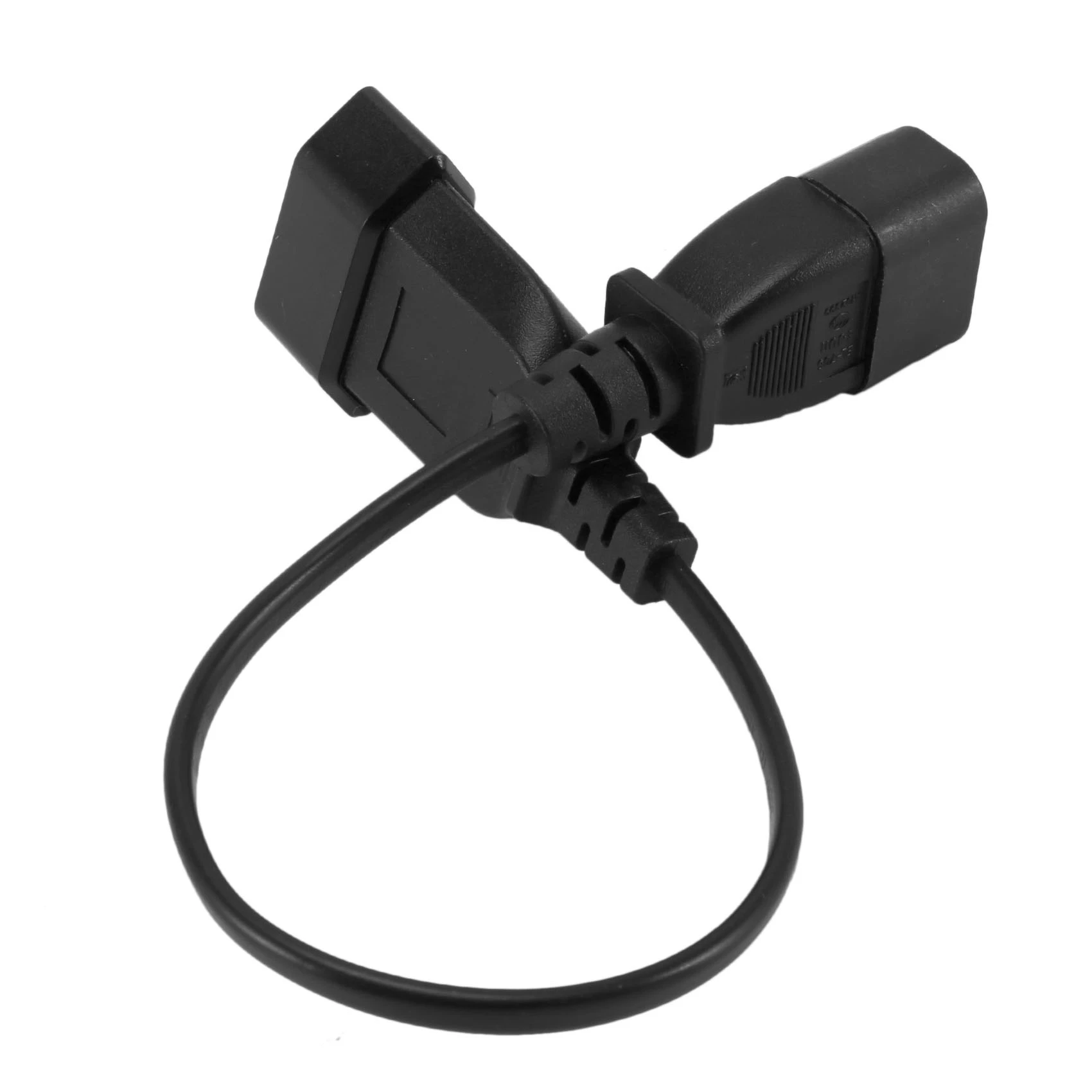 Штепсельная Вилка IEC 320 C14 к Европейскому кабелю питания CEE 7/16 2Pin Female