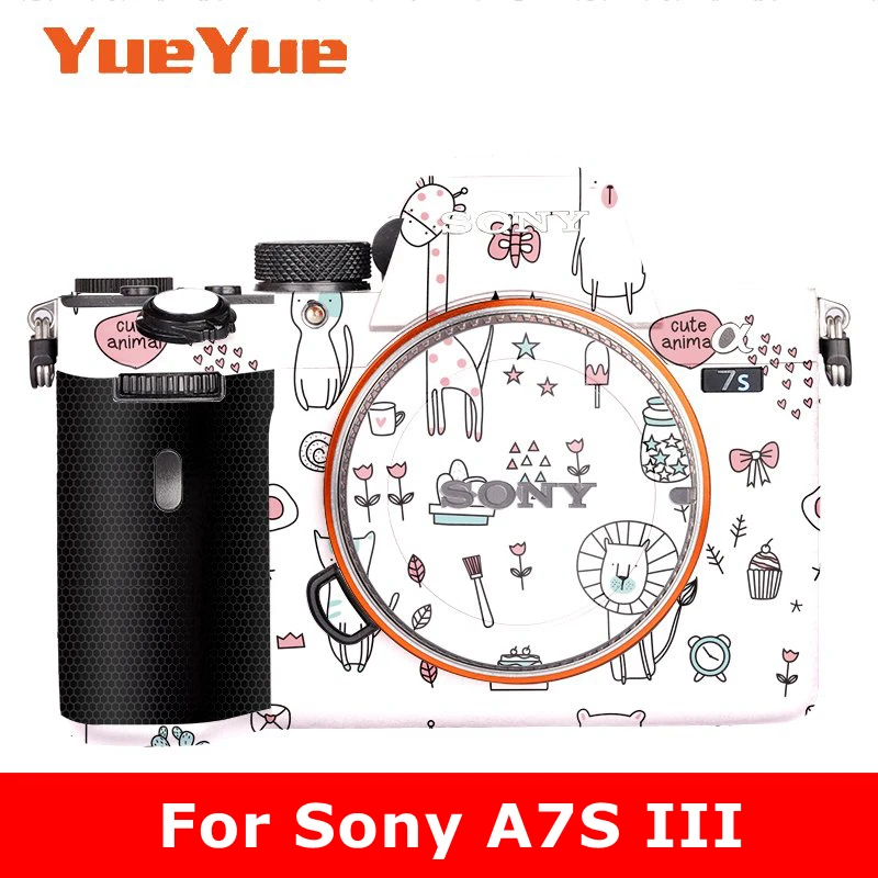 Для Sony ILCE-7SM3 ILCE7SM3 A7SIII A7SM3 A7S3 наклейка на корпус камеры защитная пленка виниловая |