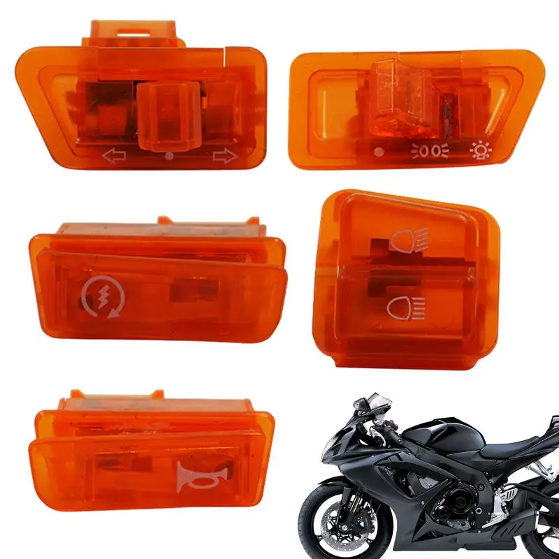 

Motorcycle Handlebar Light Switch Headlight Motorcycle Blinker Switch Motorcycle Handlebar Mount Handlebar Switch For Headlight