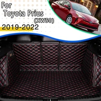 car trunk mat for toyota prius xw50 20192022 auto trunk storage pads cargo tray trunk waterproof protective pad car accessories