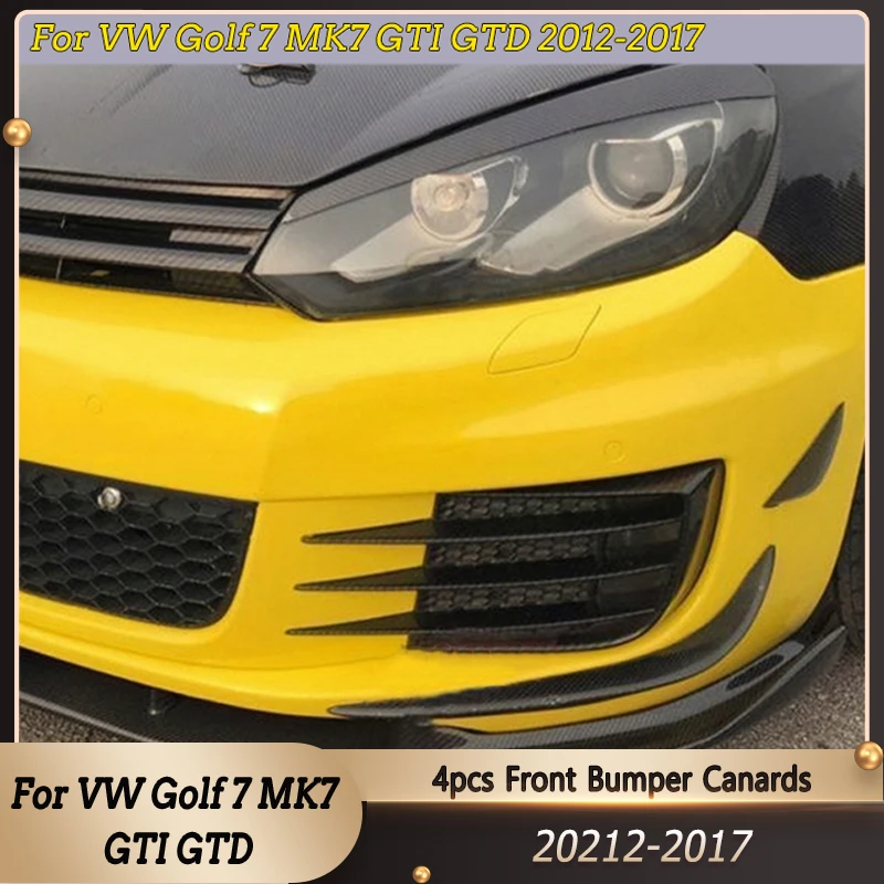 

4 шт., передний бампер для VW Golf 7 MK7 GTI GTD 2012-2017