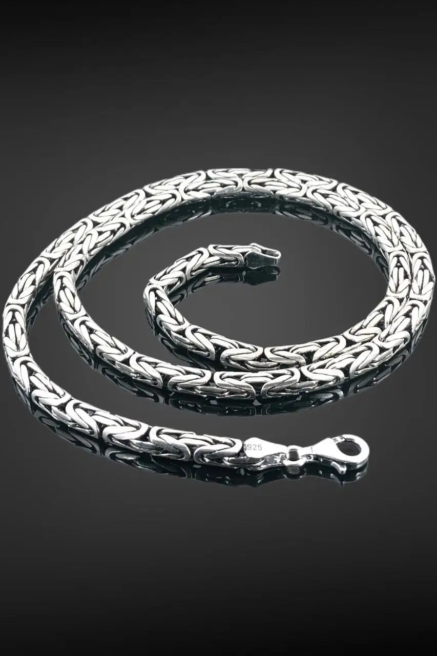 

King Chain 71 g 60 cm 5 mm 925 Silver Men 'S Necklace