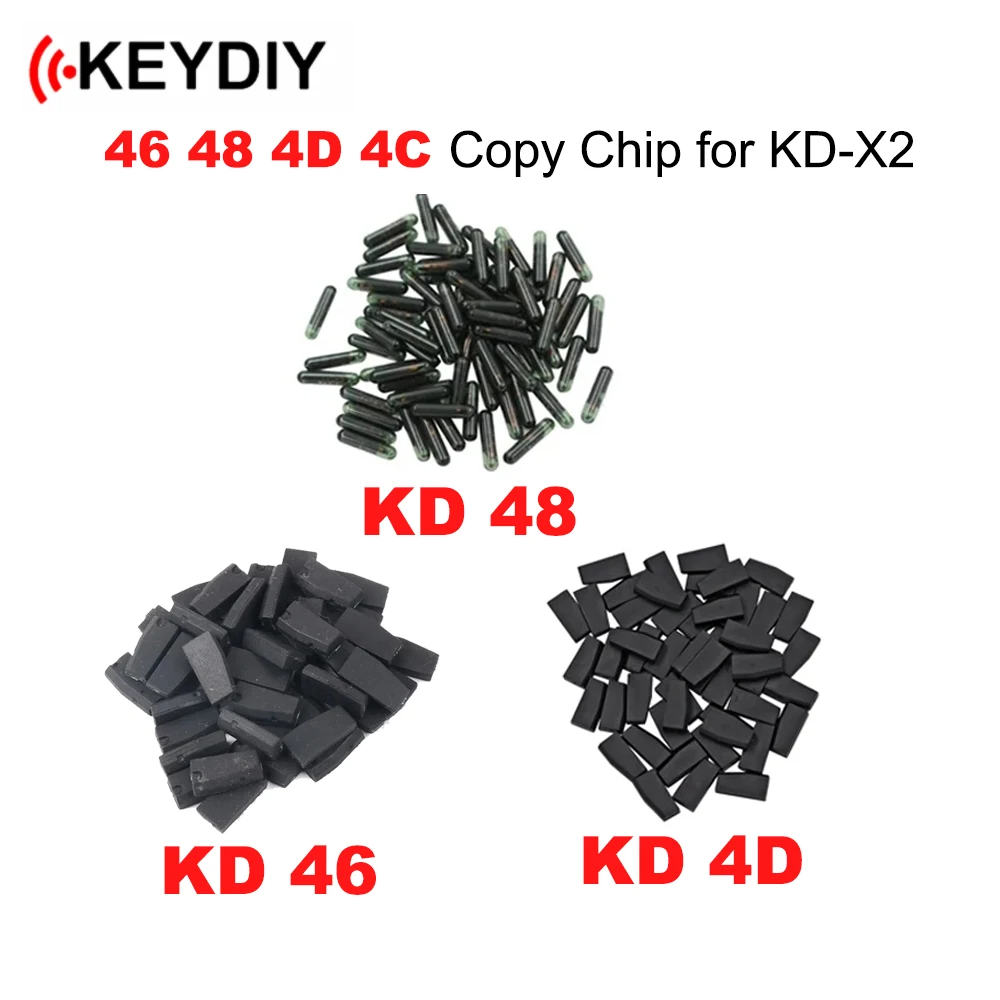 

10 шт./лот чип приемопередатчика KD KD48 KD46 KD4D автомобильный чип 4D KD ID48 ID46 фотосессия 46 48 копия чипа для рукоделия