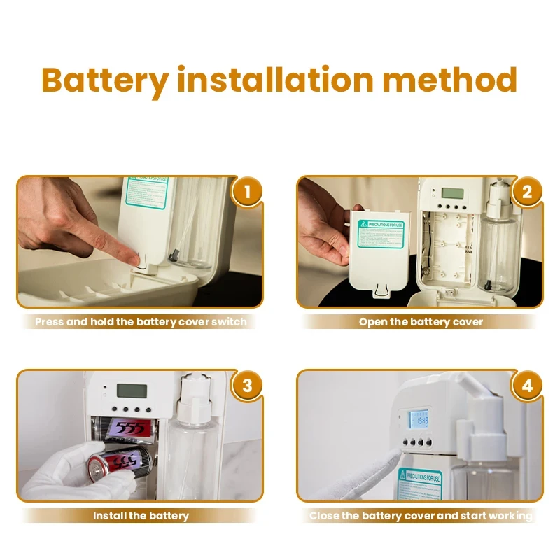 Аромадиффузор NAMTST 300m ³ с Bluetooth и аккумулятором аромадиффузор для эфирных масел