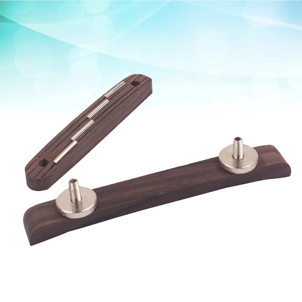 

Bridge Guitar Bass Electric Rosewood Acoustic Jazz Saddle Wood Saddles Parts Mandolin Classical Height Adjustable Tremolo