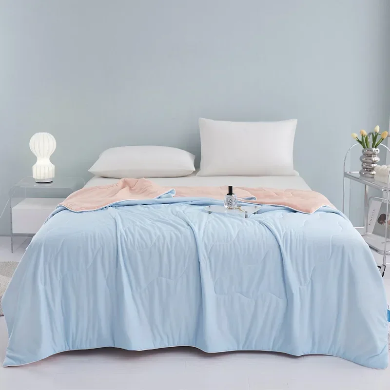 Новое супермягкое Шелковистое охлаждающее одеяло для лета мягкое дышащее тонкое