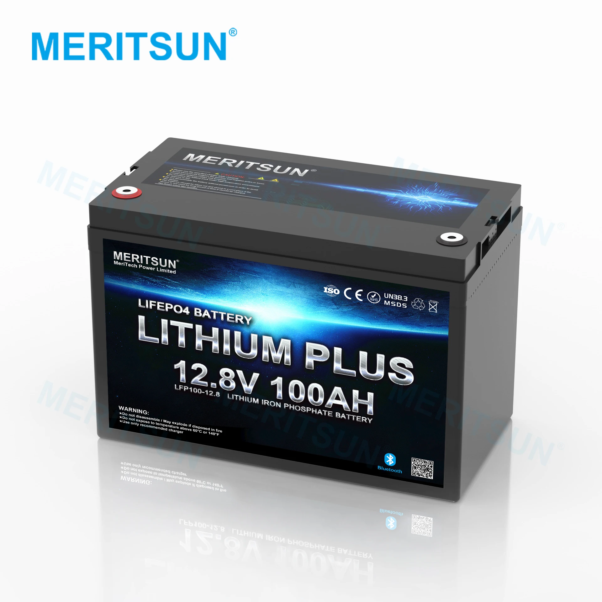 

Литий-ионный Аккумулятор lifepo4 BT для солнечной/RV, 12 В, 200 ач, управление через приложение