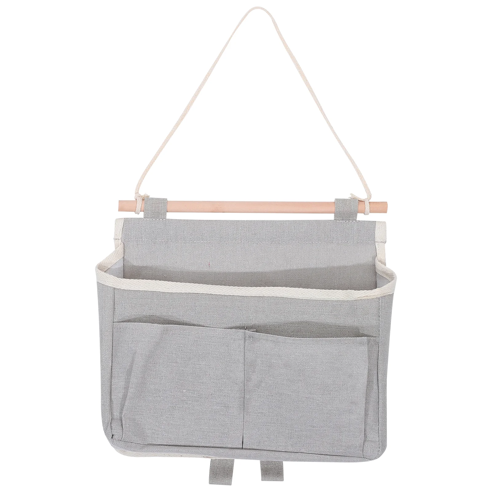 

Hanging Storage Wall Organizer Door Closet Pouch Sundries Basket Wardrobe Pocket Bedside Dorm Over Clothes Holder Sundry Cubes