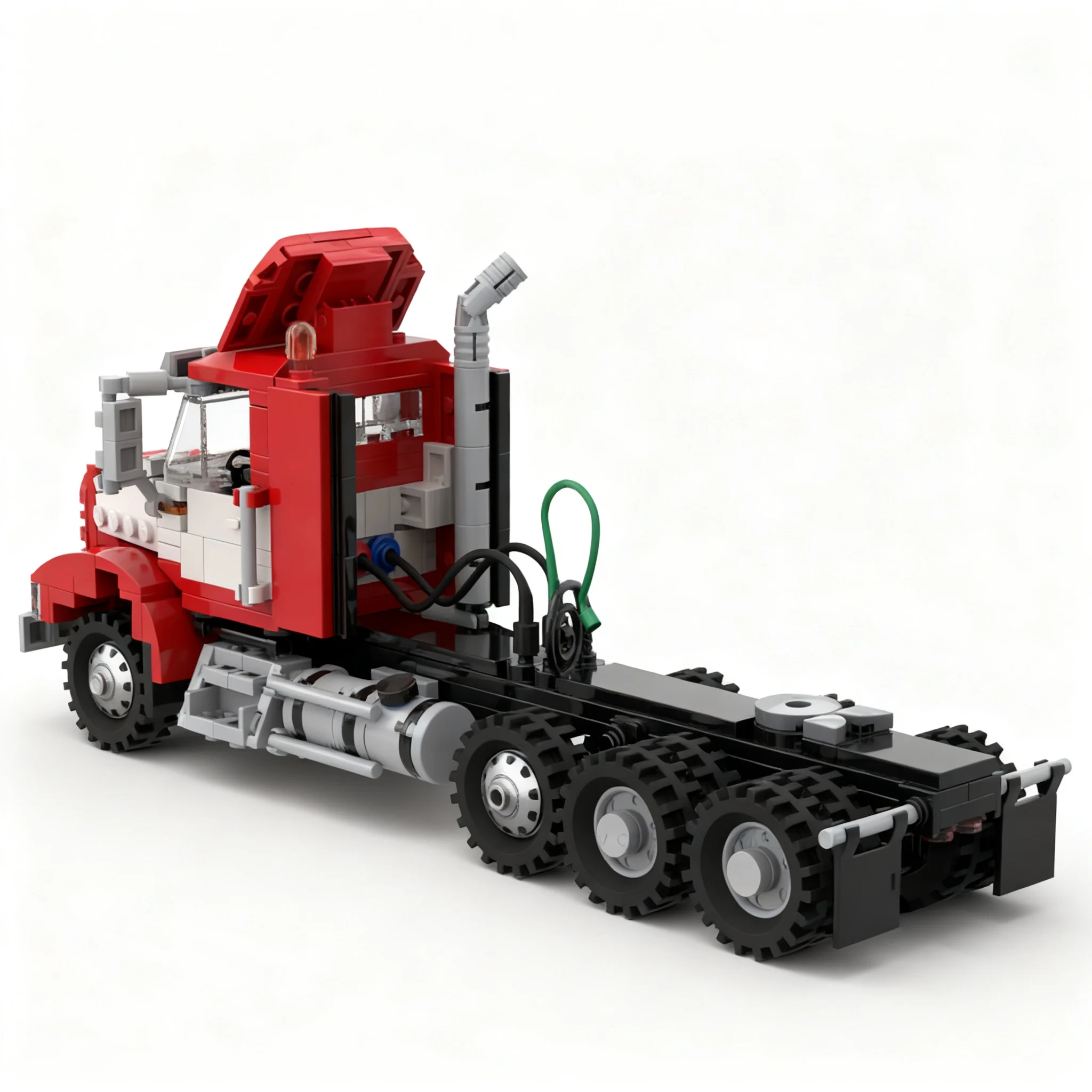378 деталей MOC Kenai HT-5400, модель грузового автомобиля, строительные блоки, игрушка, рождественские подарки, коллекция строительных кирпичиков, набор для творчества своими руками (art.: 3920dcd1ec51f) - 3920dcd1ec51f