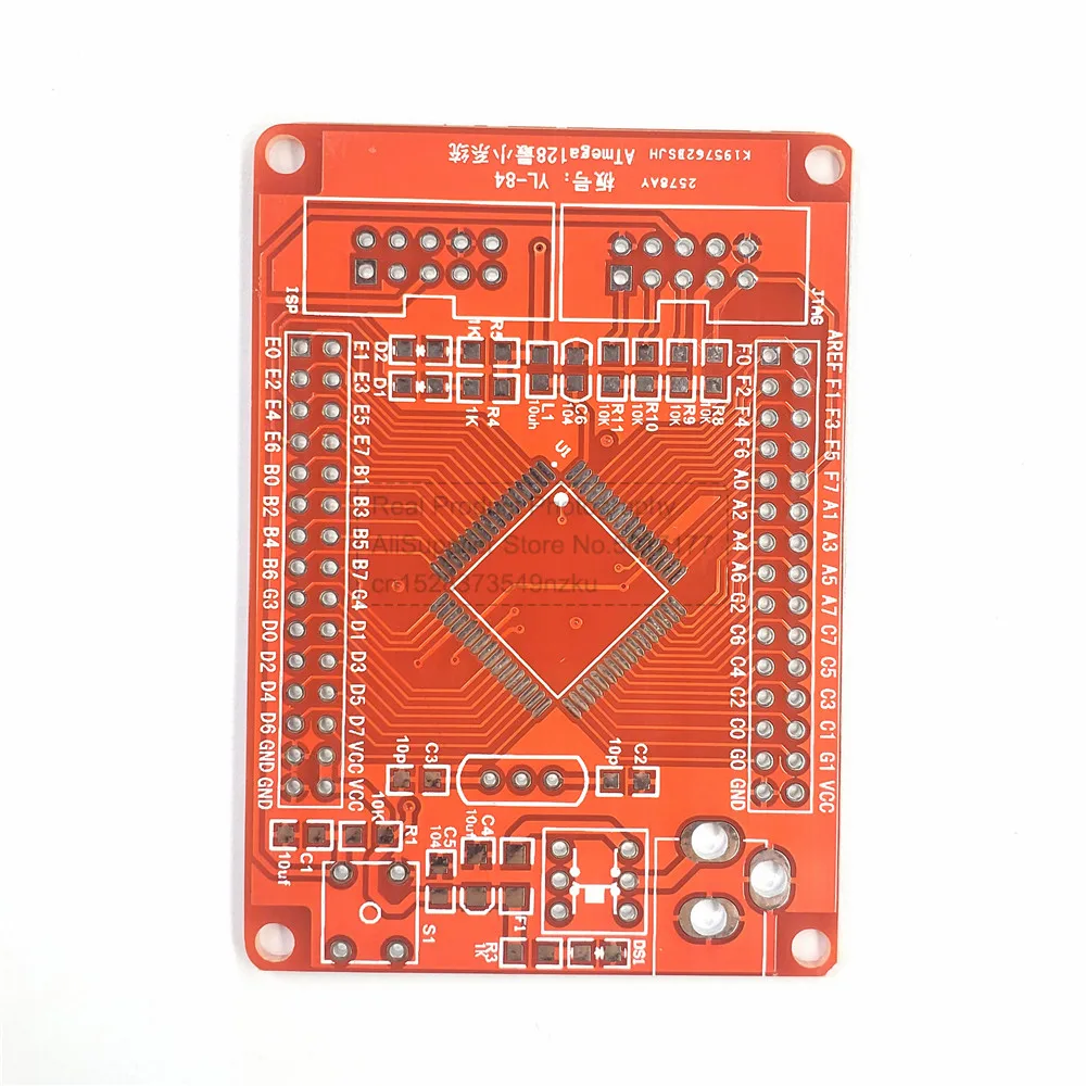 AVR разрабатывающая плата, минимальная системная печатная плата для ATMEGA128, разрабатываемая электронная плата, оптовая продажа