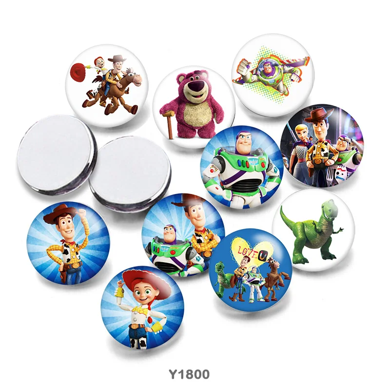 

Disney Pixar Round Photo Glass Cabochon 12mm/20mm/25mm Demo Flat Back Making Findings G1800