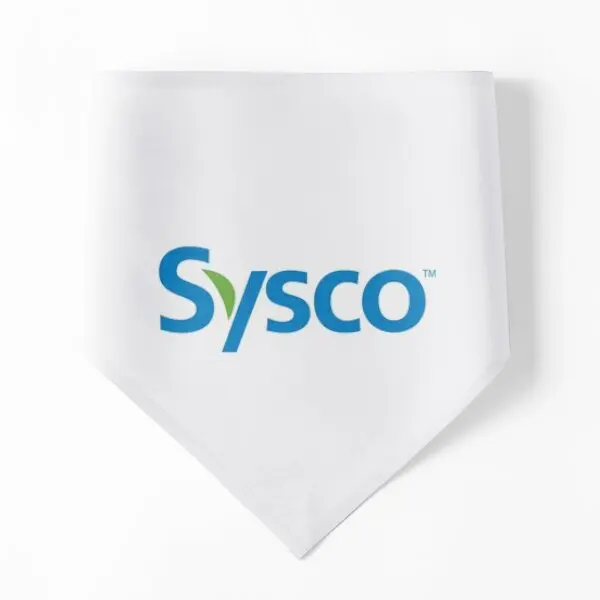 

Бандана с логотипом Sysco, товары для собак, платок, шейный платок с принтом кота, ошейник для щенка, праздничный шарф, аксессуары, костюм на Рождество