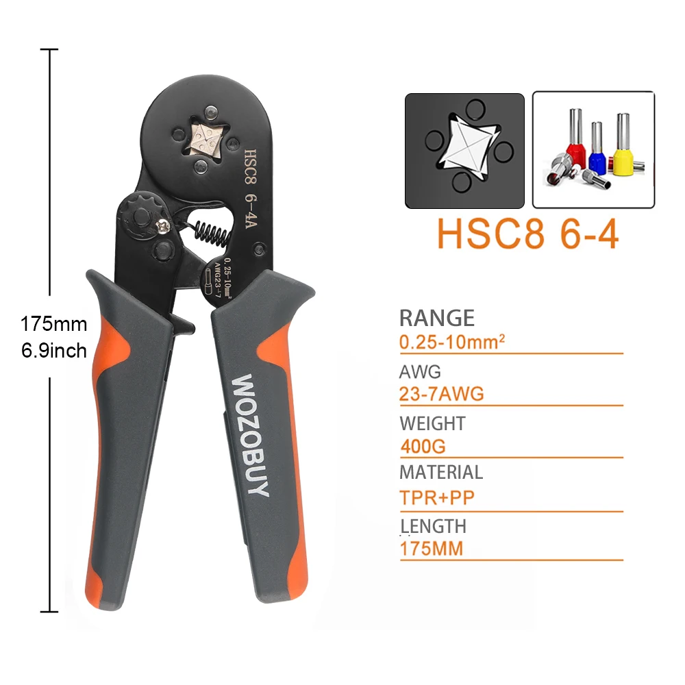 

Обжимные клещи WOZOBUY HSC8