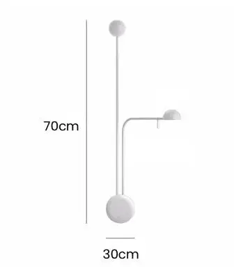 

Настенный светильник HomeLover черный/белый