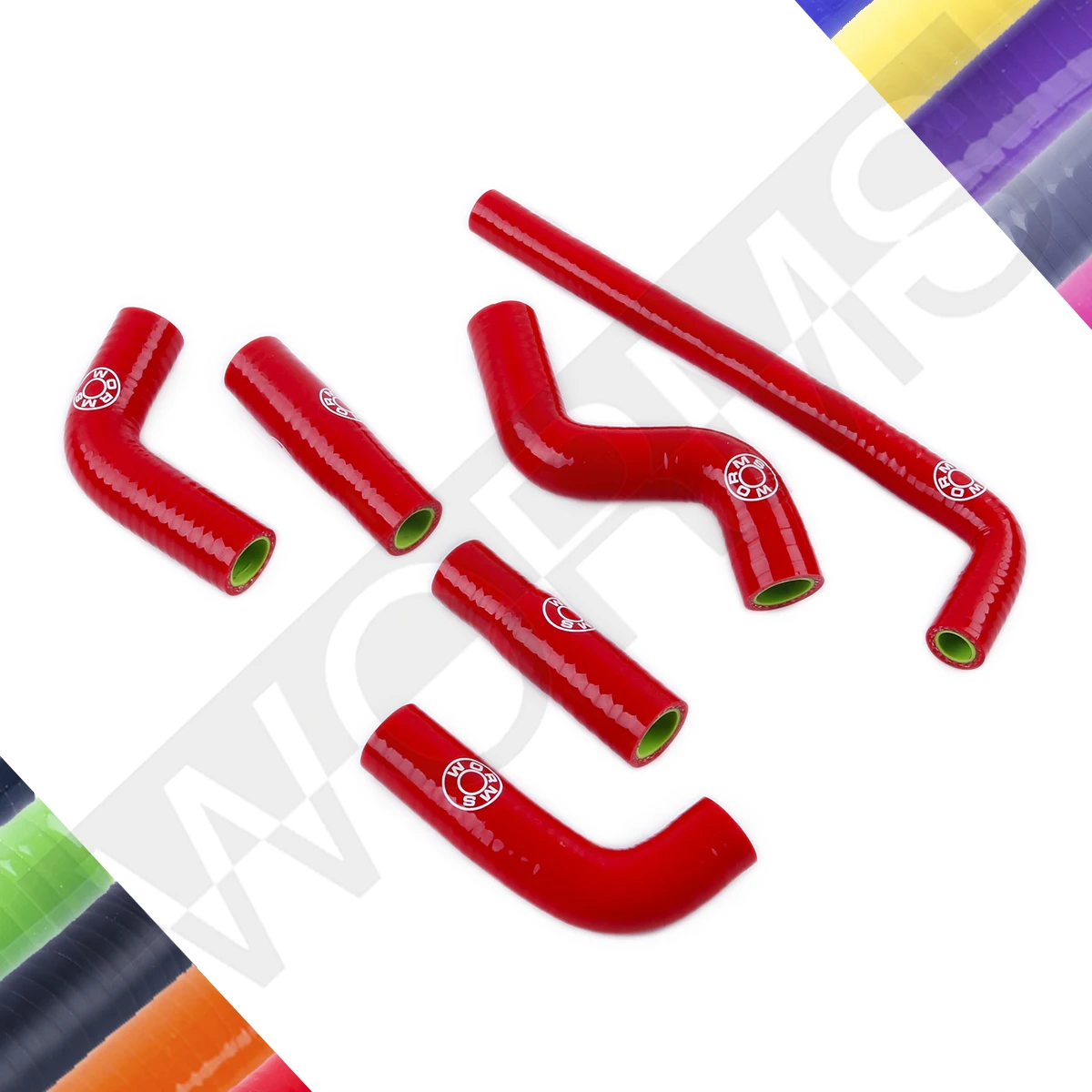 

For KTM 400 EXC 525 EXC 2002-2006 2003 2004 2005 Silicone Radiator Hose Pipe Kit